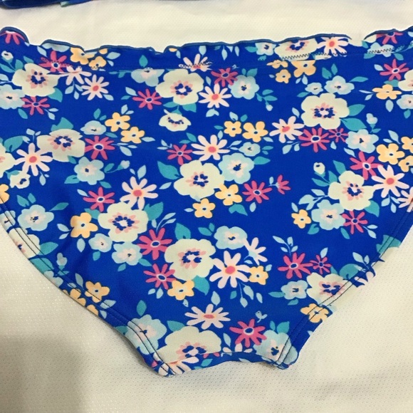 Cat & Jack Girls Two-piece Biquini Swimwear Size XL14 - Picture 4 of 10